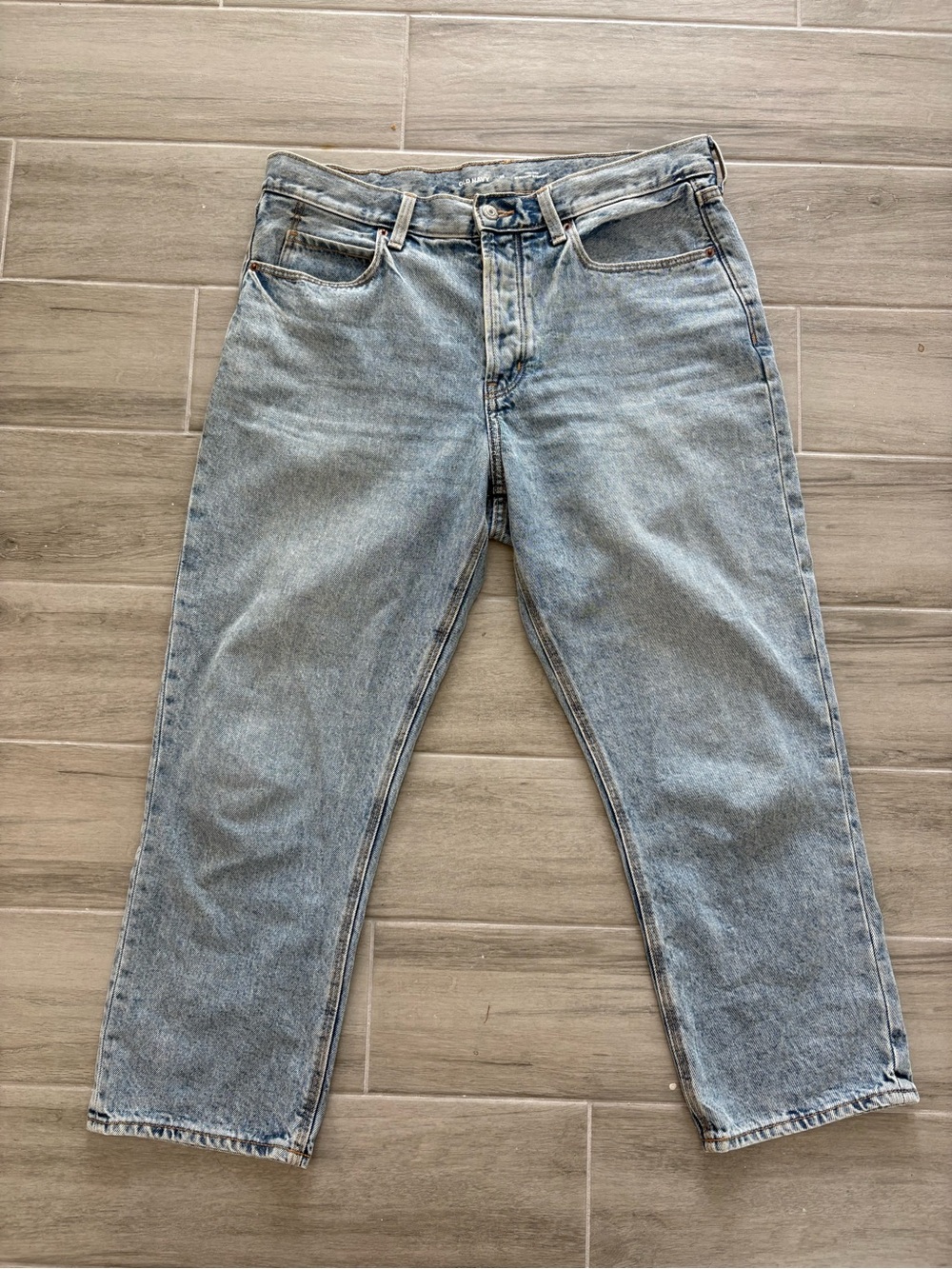 Old Navy Relaxed High Rise Slouchy Straight Jeans